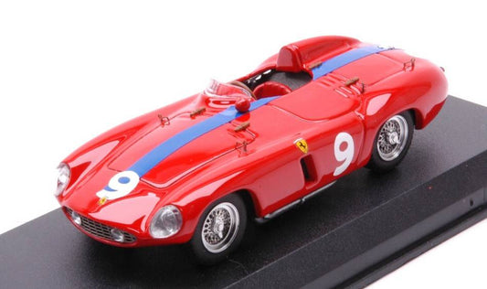 SCALE MODEL COMPATIBLE WITH FERRARI 750 MONZA N.9 WINNER GPAGADIR MOROCCO 1955 MIKE SPARKEN 1:43 ART MODEL AM0444