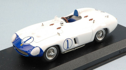 SCALE MODEL COMPATIBLE WITH FERRARI 857 S N.1 ACCIDENT NASSAU TROPHY 1956 P.HILL 1:43 ART MODEL AM0291