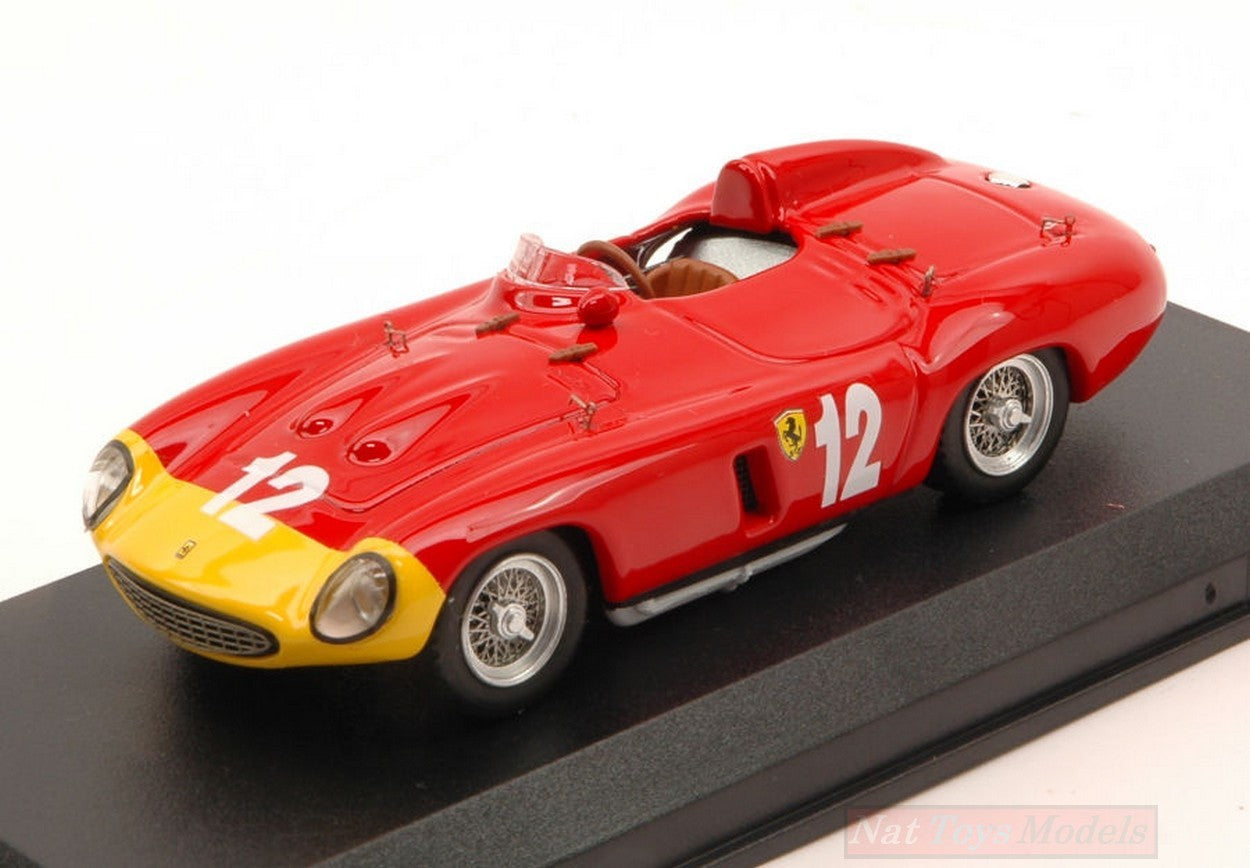 SCALE MODEL COMPATIBLE WITH FERRARI 857 S N.12 3rd CUBA GRAND PRIX 1957 A.DE PORTAGO 1:43 ART MODEL AM0343