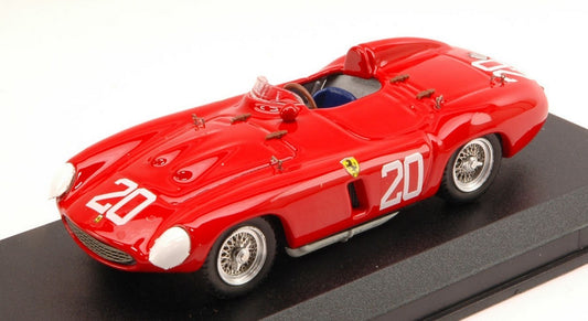 MODELLINO IN SCALA COMPATIBILE CON FERRARI 857 S N.20 WINNER NASSAU 1955 P.HILL 1:43 ART MODEL AM0278