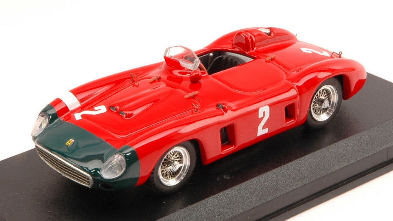 SCALE MODEL COMPATIBLE WITH FERRARI 860 MONZA N.2 3rd NURBURGRING 1956 DE PORTAGO-GENDEBIEN 1:43 ART MODEL AM0250