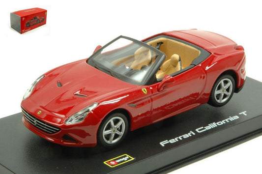 SCALE MODEL COMPATIBLE WITH FERRARI CALIFORNIA T OPEN 2014 RED SIGNATURE 1:43 BURAGO BU36903R