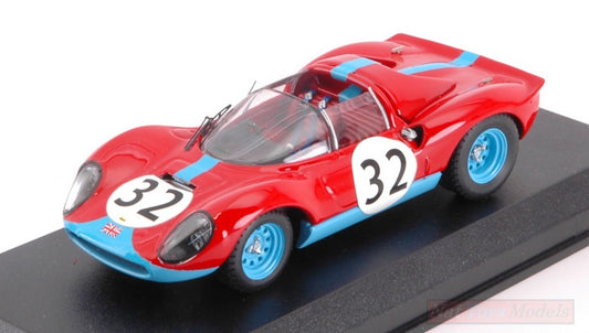 SCALE MODEL COMPATIBLE WITH FERRARI DINO 206 S N.32 WINNER CLASS BRANDS HATCH 1966 M.PARKES 1:43 ART MODEL AM0403