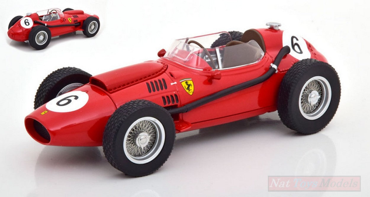 SCALE MODEL COMPATIBLE WITH FERRARI DINO 246 F1 P MIKE HAWTHORN 1958 N.6 MOROCCO GP 1:18 CMR CLASSIC MODEL REPLICARS CMR1