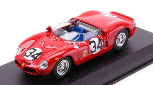 SCALE MODEL COMPATIBLE WITH FERRARI DINO 246 SP N.34 12 H SEBRING 1962 PEDRO E RICC.RODRIGUEZ 1:43 ART MODEL AM0209