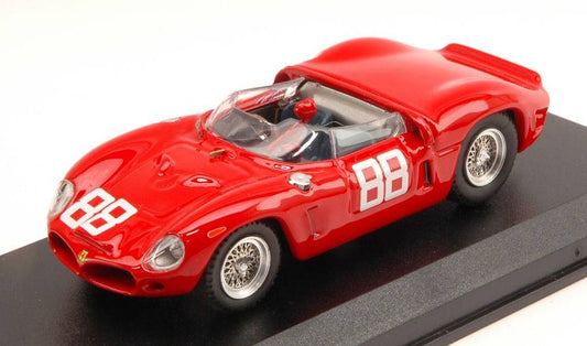 SCALE MODEL COMPATIBLE WITH FERRARI DINO 246 SP N.88 WINNER FREIBURG 1962 L.SCARFIOTTI 1:43 ART MODEL AM0271
