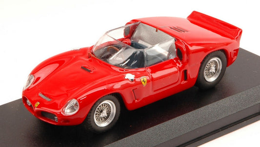 SCALE MODEL COMPATIBLE WITH FERRARI DINO 246 SP PROVA 1961 RED (NEW RESIN) 1:43 ART MODEL AM0259