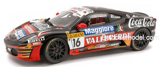 SCALE MODEL COMPATIBLE WITH FERRARI F 430 CHALLENGE N.16 VALLELUNGA 2007 D.CASO 1:18 HOT WHEELS HWN2069