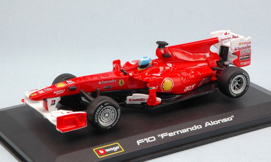 SCALE MODEL COMPATIBLE WITH FERRARI F2012 F.ALONSO 2010 N.8 1:32 BURAGO BU4402710