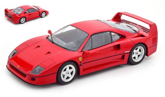 MODELLINO IN SCALA COMPATIBILE CON FERRARI F40 1987 RED 1:18 KK SCALE KKDC180691