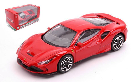 SCALE MODEL COMPATIBLE WITH FERRARI F8 TRIBUTO RED 1:43 BURAGO BU36054