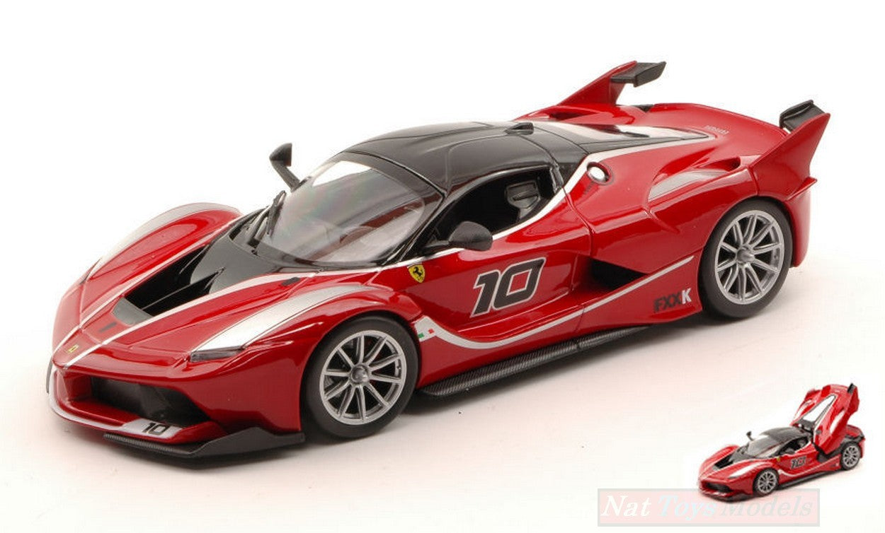 SCALE MODEL COMPATIBLE WITH FERRARI FXX K (KERS) 2014 RED 1:24 BURAGO BU26301R