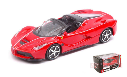 SCALE MODEL COMPATIBLE WITH FERRARI LA FERRARI APERTA RED 1:43 BURAGO BU36031R