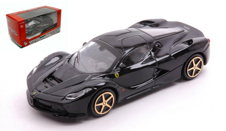 SCALE MODEL COMPATIBLE WITH FERRARI LA FERRARI BLACK 1:43 BURAGO BU31137Z