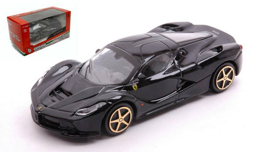 SCALE MODEL COMPATIBLE WITH FERRARI LA FERRARI BLACK 1:43 BURAGO BU31137Z