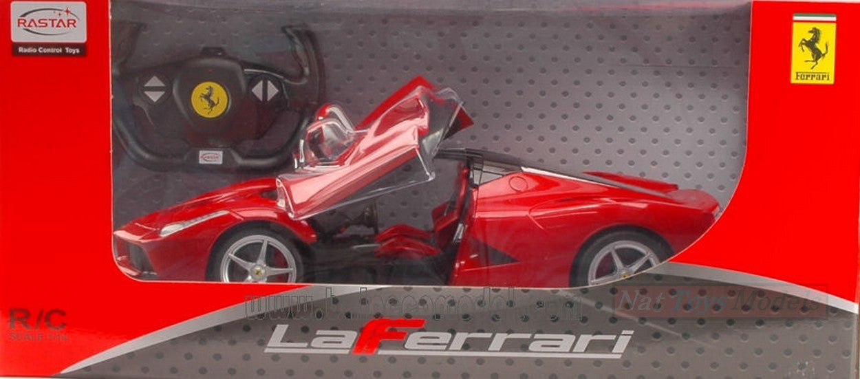 MODELLINO IN SCALA COMPATIBILE CON FERRARI LA FERRARI RADIOCOMANDO 1:14 MONDO MOTORS MM63263