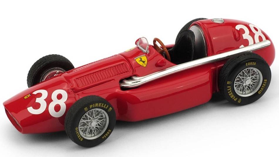 SCALE MODEL COMPATIBLE WITH FERRARI M.HAWTHORN 1954 N.38 WINNER SPAIN GP 1:43 BRUMM BM0197