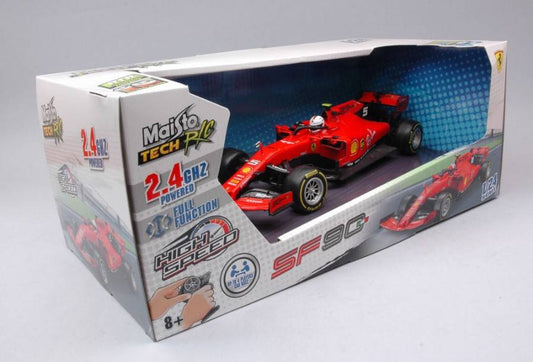 SCALE MODEL COMPATIBLE WITH FERRARI SF90 SEBASTIAN VETTEL 2019 N.5 RADIO CONTROL 1:24 MAISTO MI82353