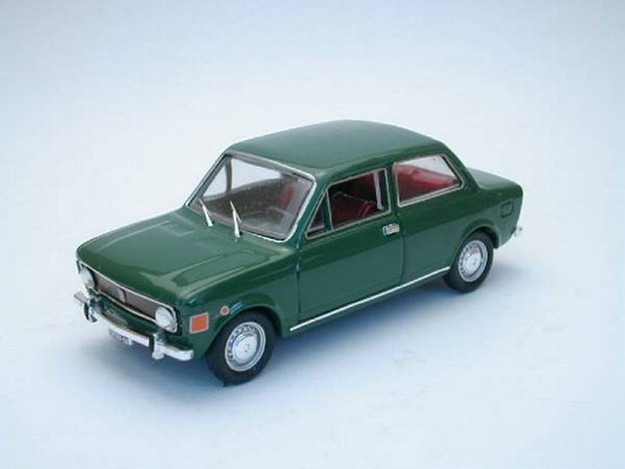 SCALE MODEL COMPATIBLE WITH FIAT 128 2 DOORS 1969 GREEN 1:43 RIO RI4161