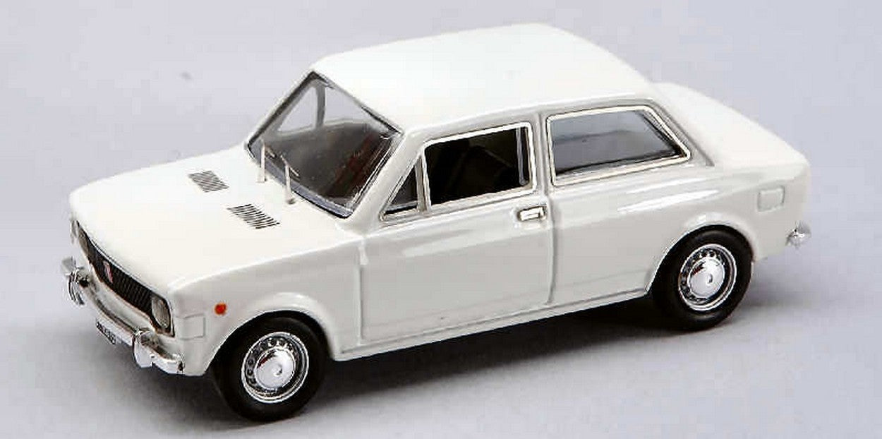 SCALE MODEL COMPATIBLE WITH FIAT 128 2 DOORS 1969 WHITE 1:43 RIO RI4205