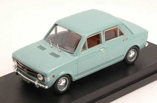 SCALE MODEL COMPATIBLE WITH FIAT 128 4 DOORS 1969 GARDA BLUE 1:43 RIO RI4135