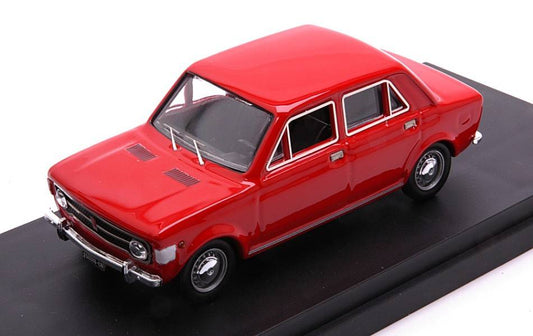 SCALE MODEL COMPATIBLE WITH FIAT 128 4 DOORS 1969 RED 1:43 RIO RI4684