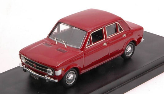 SCALE MODEL COMPATIBLE WITH FIAT 128 4 DOORS 1969 RED SPORT 1:43 RIO RI4664