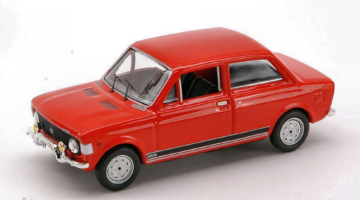 SCALE MODEL COMPATIBLE WITH FIAT 128 RALLY 1971 RED 1:43 RIO RI4219