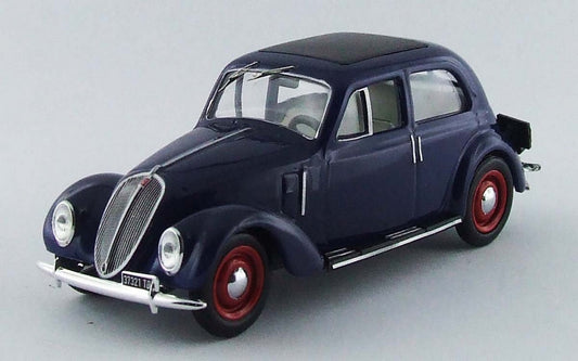 MODELLINO IN SCALA COMPATIBILE CON FIAT 1500 6 CILINDRI PRESENTAZ. SALONE TORINO 1935 BLUE 1:43 BEST BT9561