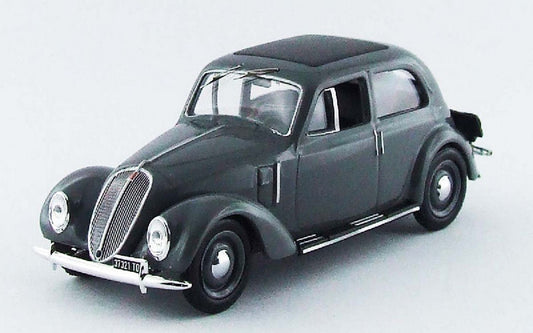 MODELLINO IN SCALA COMPATIBILE CON FIAT 1500 6 CILINDRI PRESENTAZIONE SALONE DI TORINO 1935 GREY 1:43 BEST BT9562