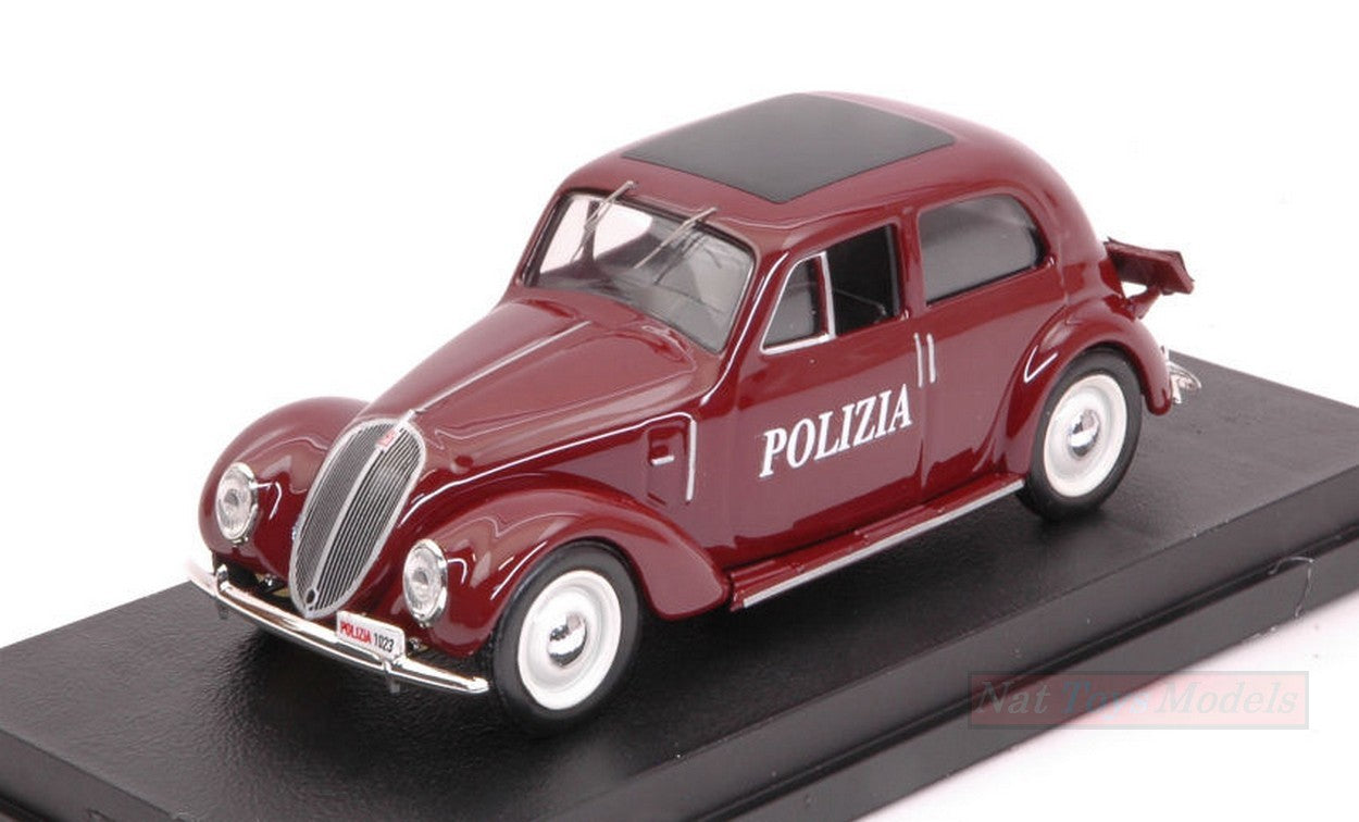 SCALE MODEL COMPATIBLE WITH FIAT 1500 6C POLIZIA 1950 1:43 RIO RI4562
