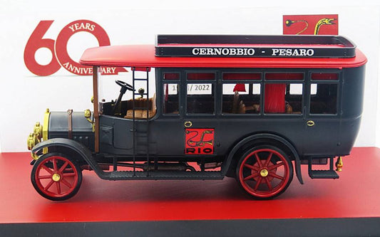 MODÈLE RÉDUIT COMPATIBLE AVEC FIAT 18 BL OMNIBUS 60?? ANNIVERSAIRE RIO 1962-2022 PCS LIMITÉ 100 1:43 RIO RI4680