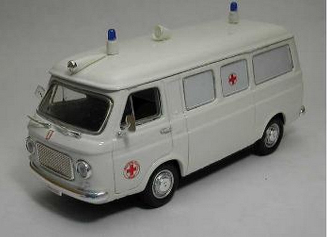MODELLINO IN SCALA COMPATIBILE CON FIAT 238 AMBULANZA C.R.I. ITALIANA 1:43 RIO RI414101