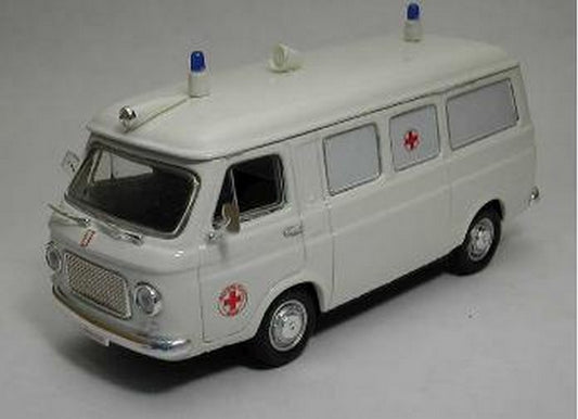 MODELLINO IN SCALA COMPATIBILE CON FIAT 238 AMBULANZA C.R.I. ITALIANA 1:43 RIO RI414101
