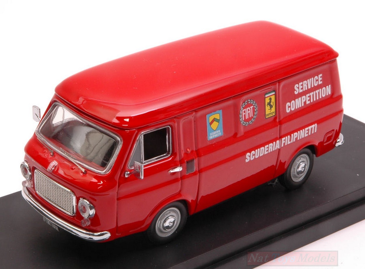 FIAT 238 CROCE GIALLA ANCONA 1970 1:43 Rio Veicoli Commerciali Die Cast