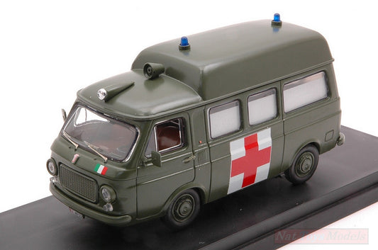 SCALE MODEL COMPATIBLE WITH FIAT 238 ITALIAN ARMY 1970 1:43 RIO RI4625