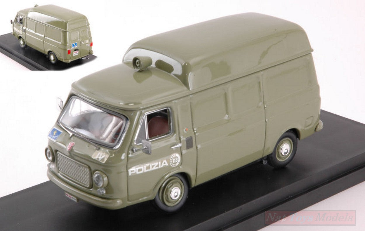 SCALE MODEL COMPATIBLE WITH FIAT 238 POLIZIA 1972 1:43 RIO RI4578