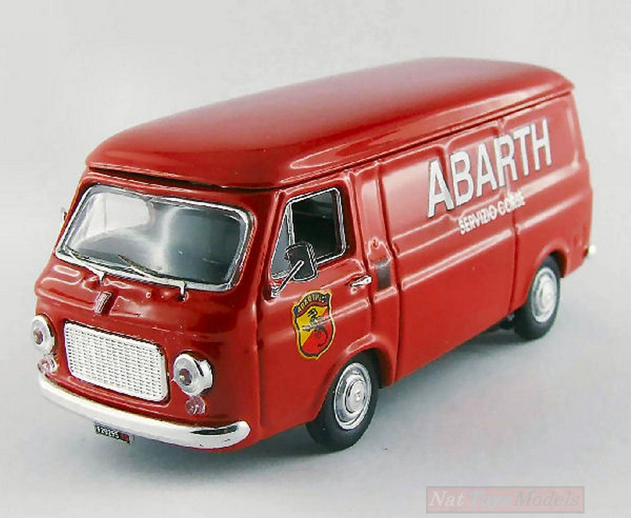 SCALE MODEL COMPATIBLE WITH FIAT 238 SERVICE ABARTH CORSE 1970 1:43 RIO RI4391