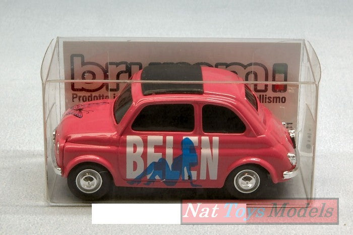 Maquette COMPATIBLE AVEC Fiat 500 Belen Speciale EXCLUSIVE F1 1:43 Brumm BMS1631