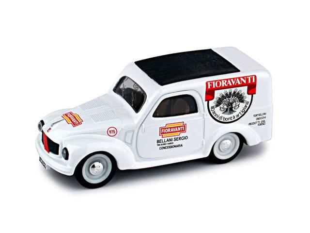 MODELLINO IN SCALA COMPATIBILE CON FIAT 500 C FIORAVANTI 50 1:43 BRUMM BM0366B