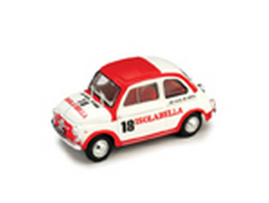 SCALE MODEL COMPATIBLE WITH FIAT 500 D AMARO ISOLABELLA 1960 1:43 BRUMM BM0408