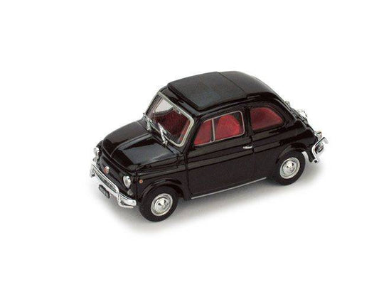 MODELLINO IN SCALA COMPATIBILE CON FIAT 500 L 1968-72 CHIUSA MARRONE 1:43 BRUMM BM0465-11