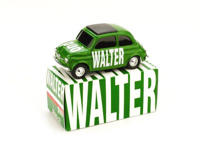 MODELLINO IN SCALA COMPATIBILE CON FIAT 500 WALTER 2008 1:43 BRUMM BMBR005-02