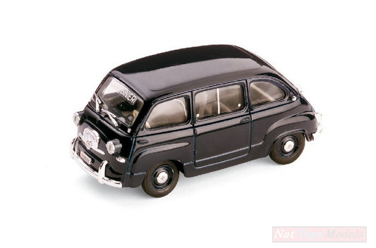 SCALE MODEL COMPATIBLE WITH FIAT 600 MULTIPLA CARABINIERI 1956 1:43 BRUMM BM0309