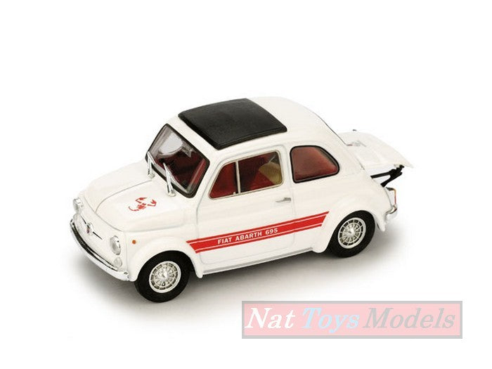 MODELLINO IN SCALA COMPATIBILE CON FIAT 695 SS 1968 ASSETTO CORSA 1:43 BRUMM BM0463