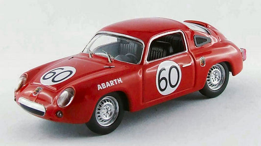 MODELLINO IN SCALA COMPATIBILE CON FIAT ABARTH 700S N.60 RETIRED (ENGINE) LM 1960 RIGAMONTI-CATTINI 1:43 BEST MODEL BT9511