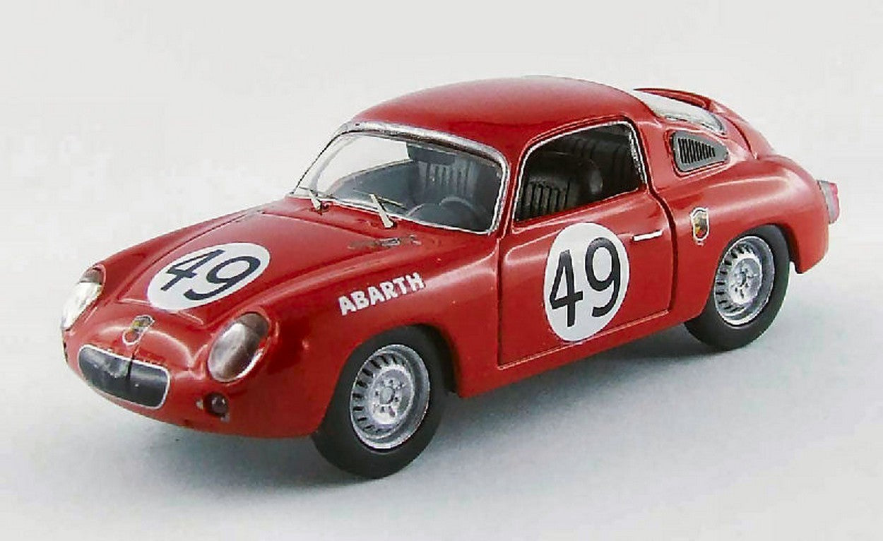MODELLINO IN SCALA COMPATIBILE CON FIAT ABARTH 850 S N.49 44th LM 1960 FERET-SPYCHINGER 1:43 BEST MODEL BT9509