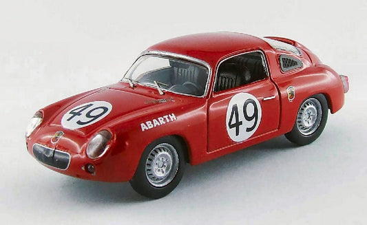 MODELLINO IN SCALA COMPATIBILE CON FIAT ABARTH 850 S N.49 44th LM 1960 FERET-SPYCHINGER 1:43 BEST MODEL BT9509