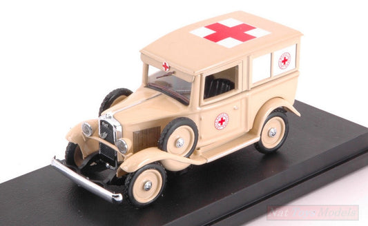 MODELLINO IN SCALA COMPATIBILE CON FIAT BALILLA AMBULANZA AFRICA 1935 1:43 RIO RI4594