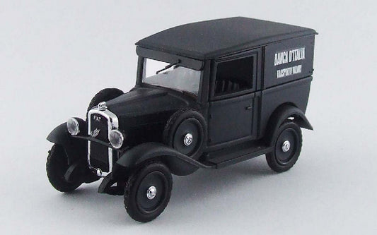 SCALE MODEL COMPATIBLE WITH FIAT BALILLA VALUES TRANSPORT VAN 1936 1:43 RIO RI4426